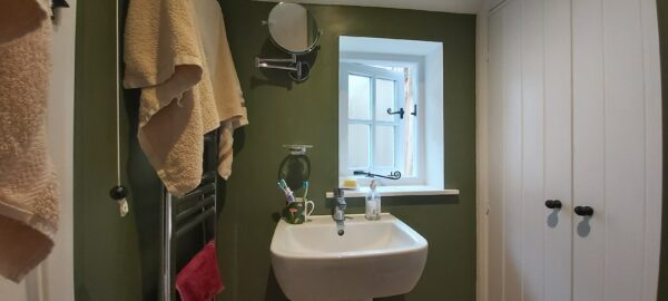 Completed shower room at Ludlow renovation